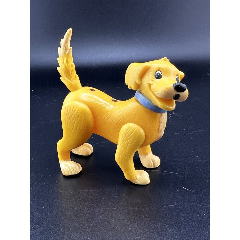 Vtg Barbie 2004 Mattel Doggie Daycare BEAU Yellow Dog Action Figure Replacement